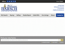 Tablet Screenshot of harschrealestate.com